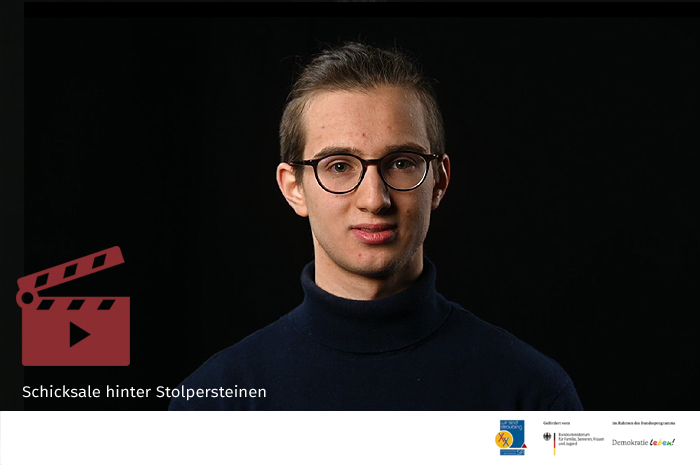 Das Video-Fenster 'Schicksale hinter Stolpersteinen :: In Zusammenarbeit mit Studentinnen und Studenten der Hochschule für Musik und Darstellende Kunst / Institut für Sprechkunst und Kommunikationspädagogik – Stuttgart' anzeigen ...